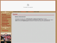 Tablet Screenshot of honkultura.hu